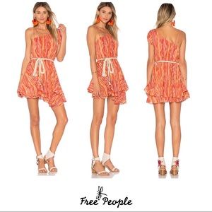 NEW Free People Heart Shaped Face Mini in Orange